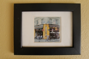 Paris Street Framed Photo